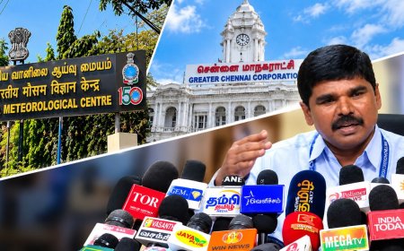 சென்னையில் மழை கணக்கில் குழப்பம்... மாநகராட்சி VS வானிலை மையம்! RED ALERT பின்னணி என்ன?