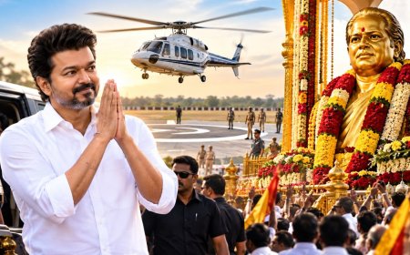 தேவர் குருபூஜைக்கு ஹெலிகாப்டரில் வரும் விஜய்? பசும்பொன்னில் பரபரக்கும் ஏற்பாடுகள்!