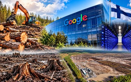 GOOGLE நிறுவனம் ஏற்படுத்திய இயற்கை பேரழிவு! பின்லாந்தில் நடந்த அதிர்ச்சி சம்பவம் !