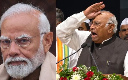 “மோடியோட அப்பனாக இருந்தாலும்”...கார்கேவின் சர்ச்சைப் பேச்சு! அதிரடியாகப் போராட்டத்தை அறிவித்த பாஜக!