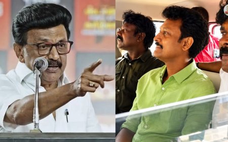 "சந்தி சிரிக்கும் சட்ட ஒழுங்கு! திசைதிருப்பவே கைது!" - அன்பில் மகேஷ் கைதுக்கு ஸ்டாலின் கண்டனம் !