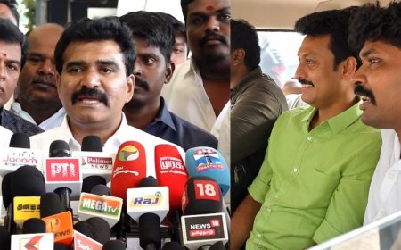 அன்பில் மகேஷ் கைது... “இன்னும் பல ஃபைல்கள் காத்திருக்கு!” நிர்மல் குமார் பரபரப்பு பேச்சு!