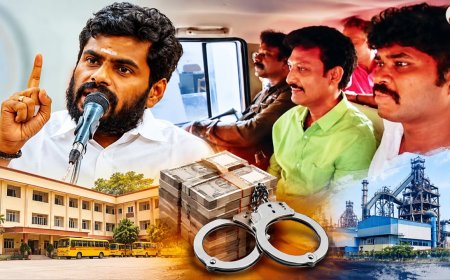 "100 கோடி வழக்குக்கு வாழ்த்துக்கள்! அந்த 1000 கோடி நோபல் ஸ்டீல் வழக்கையும் விசாரிங்க !" - போட்டுடைக்கும் அண்ணாமலை !