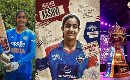 WPL AUCTION : 15 வயதிலேயே புதிய வரலாறு! கிரிக்கெட் உலகைத் திரும்பிப் பார்க்க வைத்த சிறுமி!