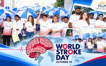 MGM HEALTHCARE : '#STRIDE FOR STROKE' என்ற ஹேஷ்டேக்குடன் விழிப்புணர்வு நடைபயணம் !