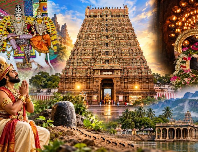 எறும்பு சொன்ன இடத்தில் கோயில்...தென்காசி திருத்தல அதிசயம்!