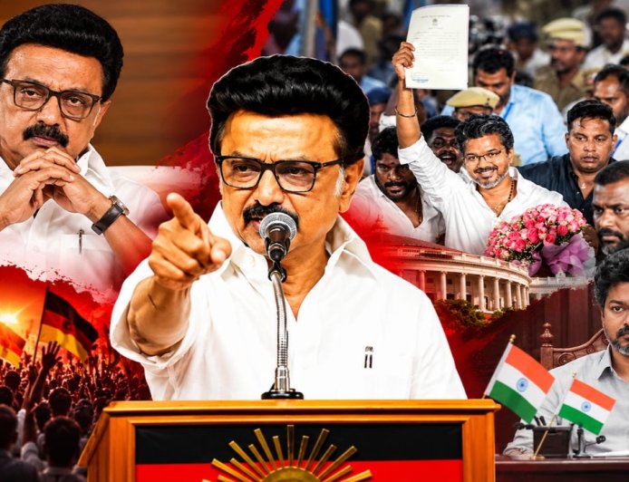 விஜய் பயப்படுவது எனக்கு பிடித்திருக்கிறது ! மதுராந்தகத்தில் ஸ்டாலின் அதிரடி !