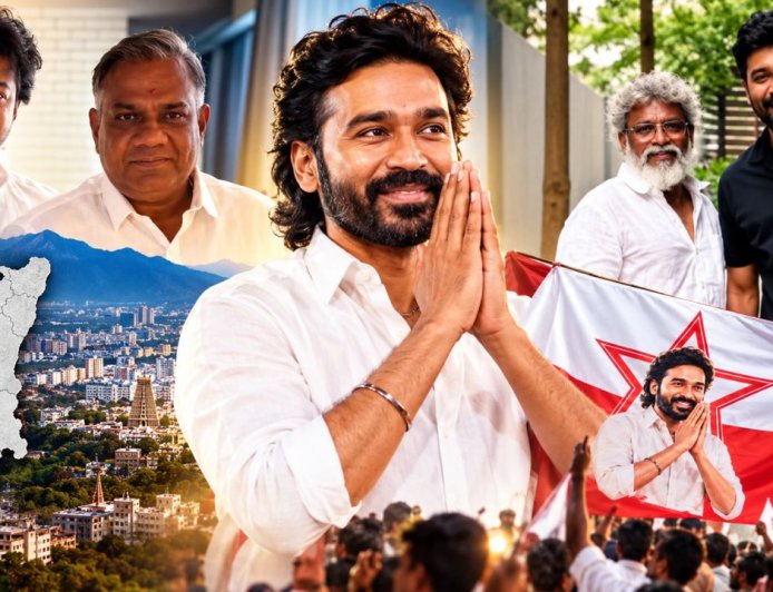 கொங்குவை குறிவைக்கும் தனுஷ்..? கோவையில் அரசியல் அஸ்திவாரம்?