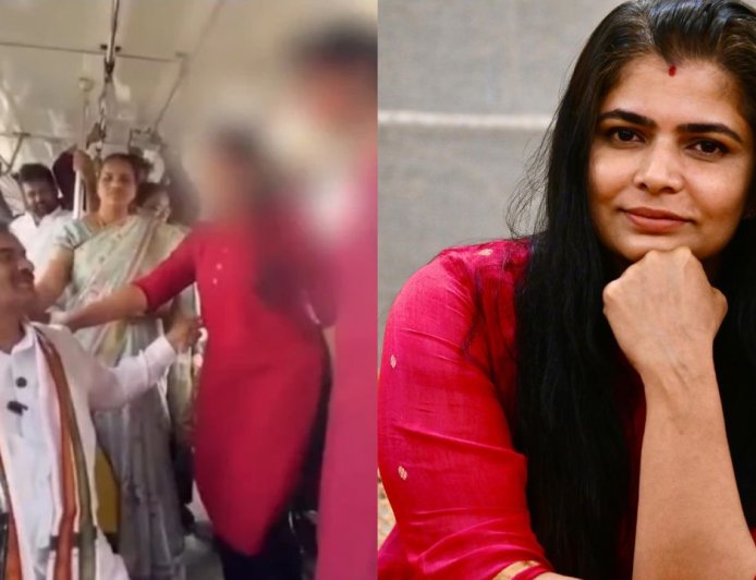 மாணவியிடம் அத்துமீறல்.. சர்ச்சையில் சிக்கிய காங். எம்எல்ஏ.. வெளுத்து வாங்கிய சின்மயி!