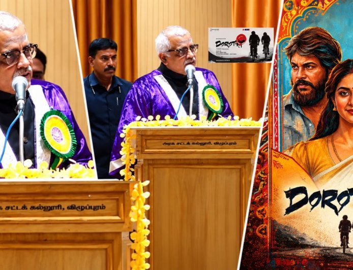 சட்டக் கல்லூரியில் ‘டோரதி’ பாடல்...சட்டென PLAY செய்யச் சொன்ன நீதியரசர் ஆனந்த் வெங்கடேஷ்!
