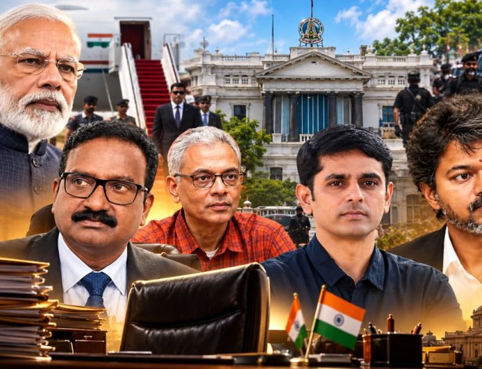 மோடி வருகைக்கு முன் மாற்றப்பட்ட உள்துறை செயலாளர்.. பின்னணியில் ஜான் ஆரோக்கியசாமியா?