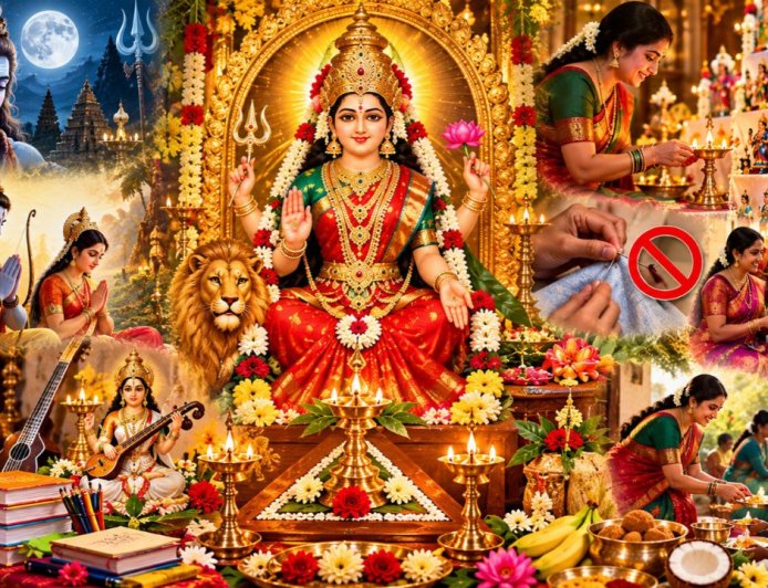 கொலு வைத்து தேவி வழிபாடு...கூட்டு சேர்ந்து அற்புத பிரார்த்தனை!