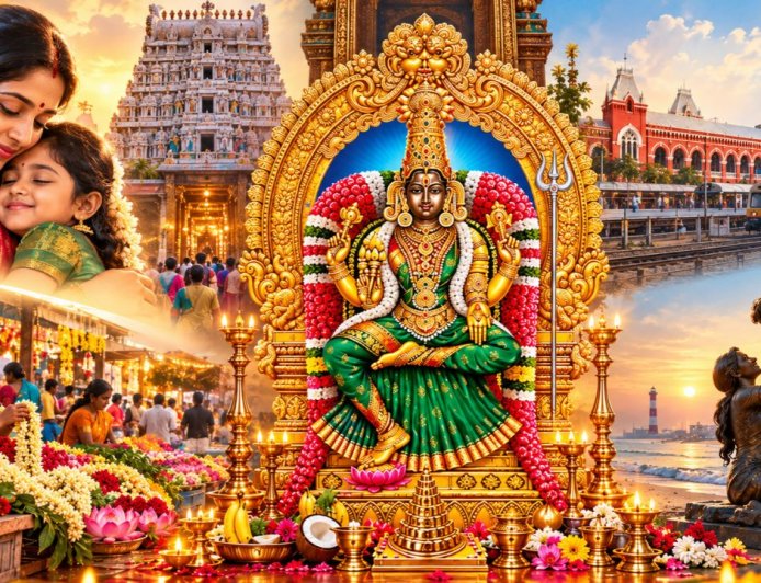 ஒருமுறை தரிசித்தால் ஓராயிரம் பலன்கள்...காக்கும் தெய்வம் காளிகாம்பாள்!