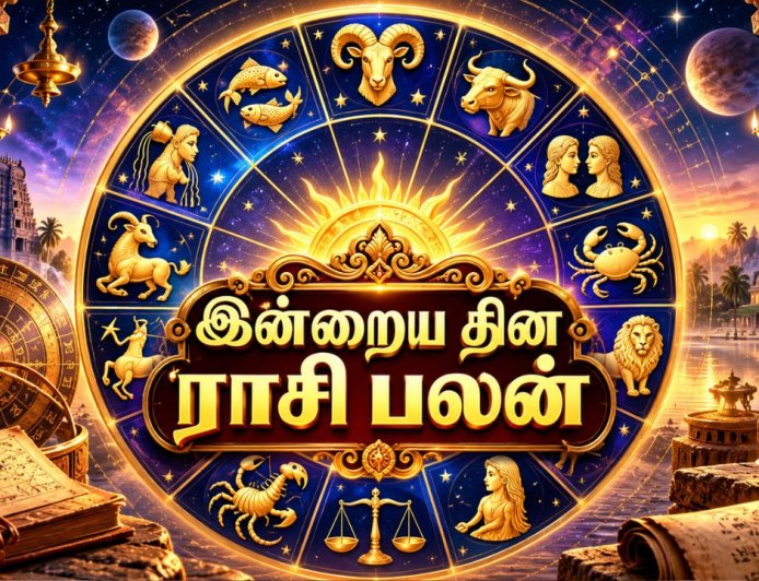 இன்று எந்த ராசிக்கு அதிர்ஷ்டம் கைகொடுக்கும்? வாங்க பார்க்கலாம்...!
