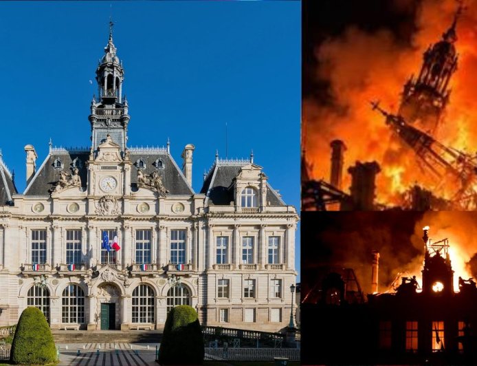 2 உலகப் போரையே தாங்குன லிமோஜஸ் நகர மன்றம் ! FRANCE போராட்டத்தில் நடந்த சோகம் !