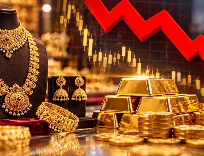 கிடுகிடுவென இறங்கிய தங்கம் விலை... ஒரே நாளில் சவரனுக்கு ரூ.1,240 குறைவு!