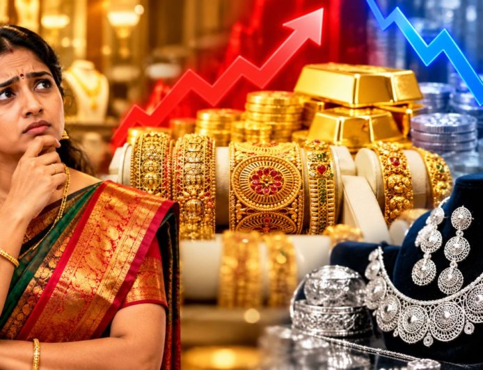 நேற்று சரிவு ! இன்று உயர்வு ! பெண்களை குழப்பத்தில் ஆழ்த்தும் தங்கம் விலை !