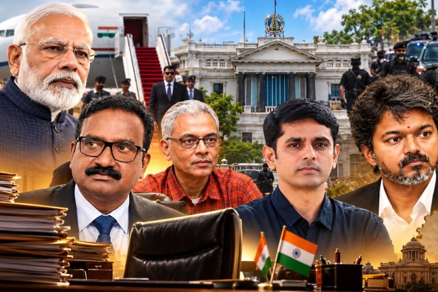 மோடி வருகைக்கு முன் தமிழ்நாடு உள்துறை செயலாளர் மாற்றம்