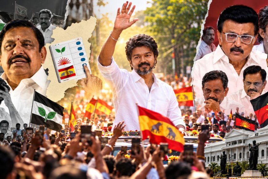 தாராபுரத்தில் அதிமுகவுக்கு ஆபத்து! திமுகவின் புதிய வியூகம்.. தவெக வெற்றிக்குப் பின்னால் நடந்தது என்ன?
