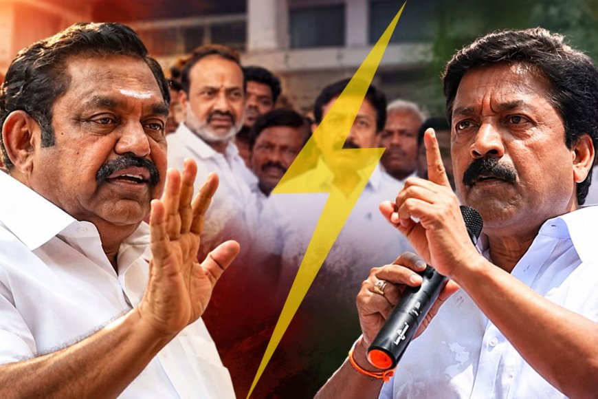 சி.வி. சண்முகம் ஆதரவாளரா ?... வெளிய போ ! - அதிமுகவில் EPS -ன் அதிரடி ஆக்க்ஷன் !