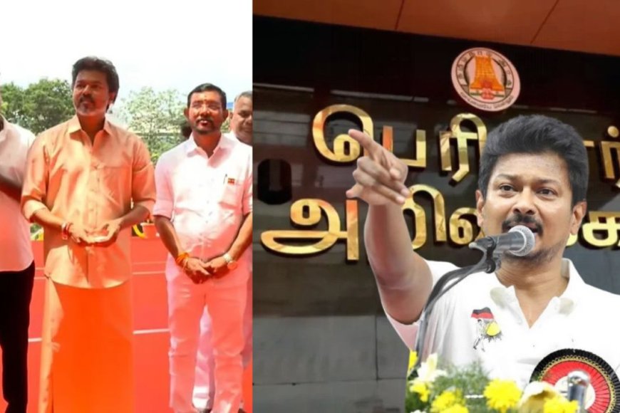 "சர்க்கஸ் நடத்தும் டம்மி முதலமைச்சர்" – விஜய்யை சீண்டிய உதயநிதி!