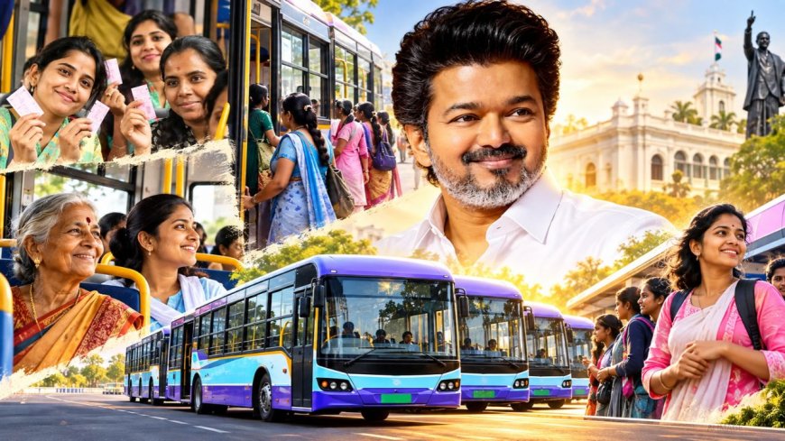 LADIES இனி மொத்த தமிழ்நாட்டையும் FREEயா சுத்தலாம்...நாளை முதல் அமலுக்கு வரும் ‘வெற்றிப்பயணம்’ திட்டம்!
