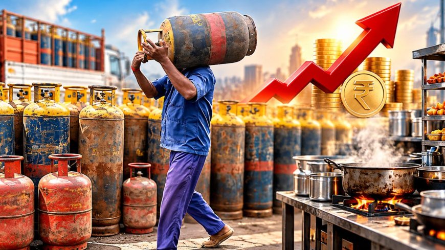 1-ம் தேதி பொறந்ததும் எகிறிய சிலிண்டர் விலை... உச்சக்கட்ட ஷாக்கில் பயனர்கள்..!