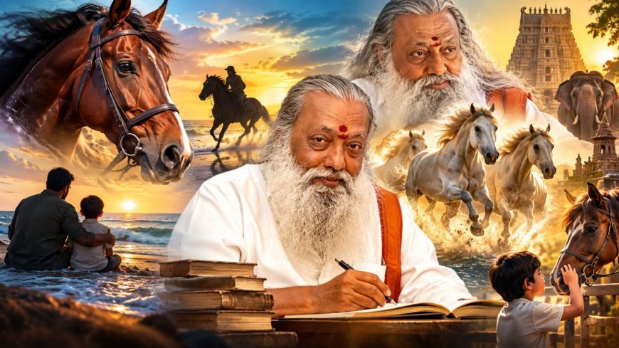 குதிரை பேர அரசியல் உலகில் குதிரைகளை தேடுங்கள்...பாலகுமாரனின் குதிரைக்கவிதைகள்!