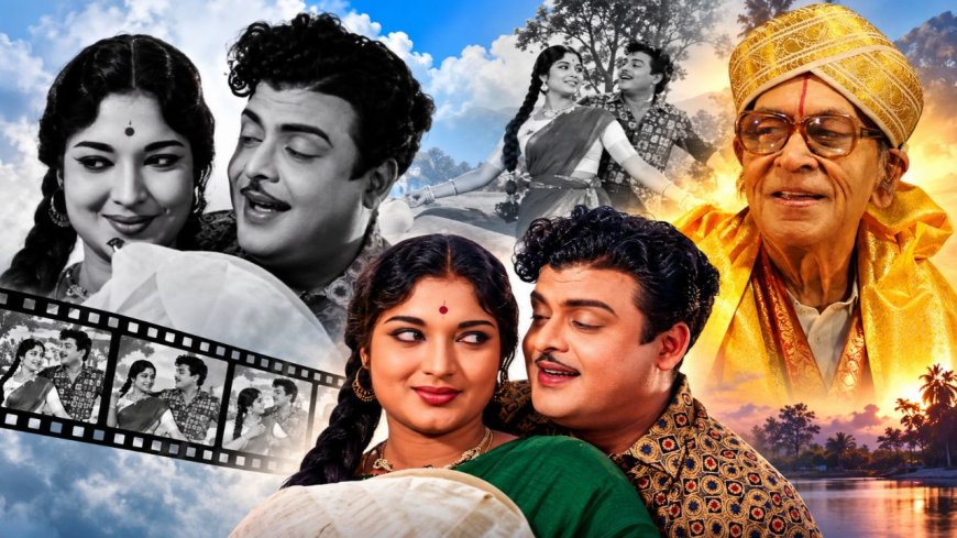 PB ஸ்ரீநிவாஸ் குரல் தூரிகையில் குழைத்த...பூவரையும் பூங்கொடியே பூமாலை போடவா..!
