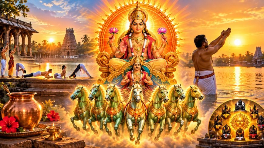 ஆதவா, ஆதித்யா, அருணா, சூரியனே...முன் ஜென்ம பாவம் போக்கும் சூரிய வணக்கம்!