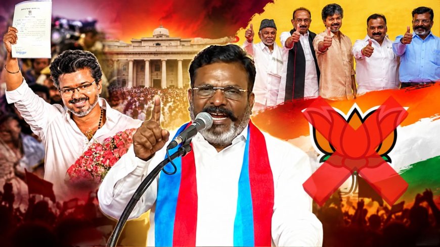 ”விஜய் வெற்றி பெற்றது பிடிக்காமல் இருக்கலாம்... ஆனா..” - ஷாக் கொடுத்த திருமா