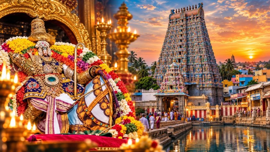 கிடந்த கோலத்தில் பெருமாள்...எழுந்த கோலத்தில் அருளும்  சாரங்கன்!  