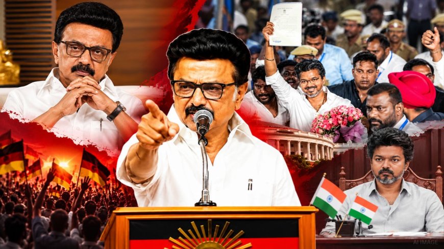 விஜய் பயப்படுவது எனக்கு பிடித்திருக்கிறது ! மதுராந்தகத்தில் ஸ்டாலின் அதிரடி !