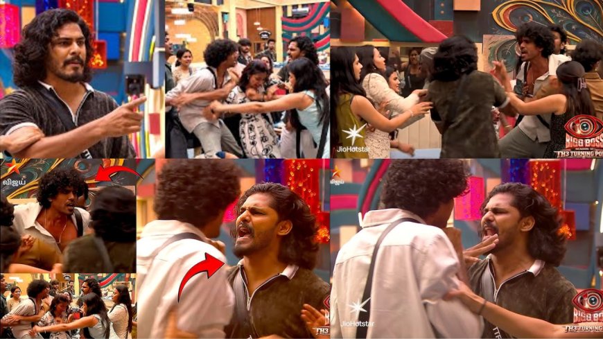 TTF VASAN VS JASON...போர்களமாகும் பிக்பாஸ் வீடு...RED CARD யாருக்கு?
