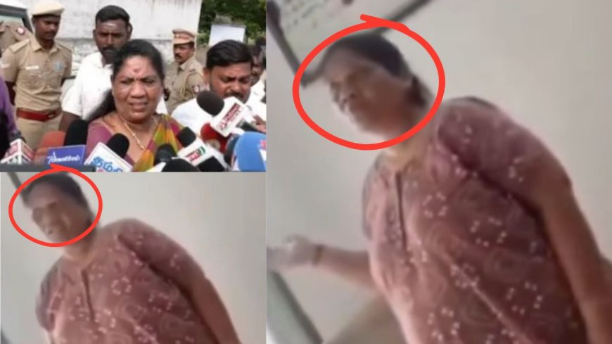 “இந்த நாய்களோட சேர்றதை...”தவெகவை தாக்கிய சத்யபாமா? வைரலான வீடியோ!
