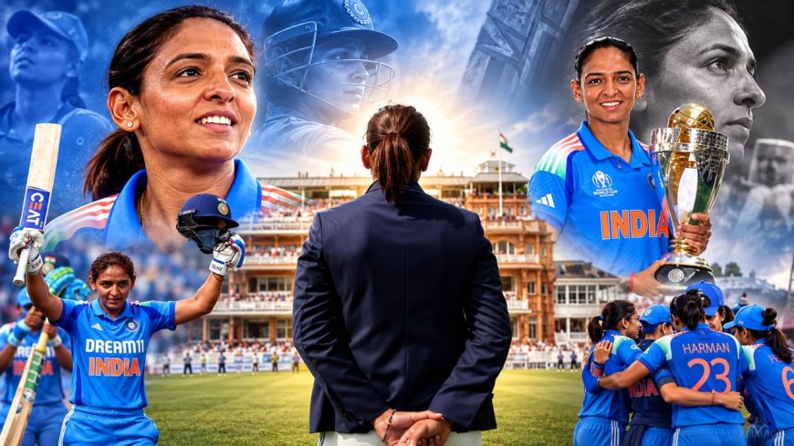 கேப்டன்சிக்கு GUD BYE ! இந்திய மகளிர் கிரிக்கெட்டில் திடீர் திருப்பம் ! ஹர்மன்ப்ரீத் உருக்க பதிவு !