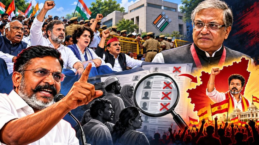 “SIR-ஆல் தான் தவெக வெற்றி அடைந்தது”...அதிரடி காட்டிய திருமா...தவெக கூட்டணியில் விரிசலா?
