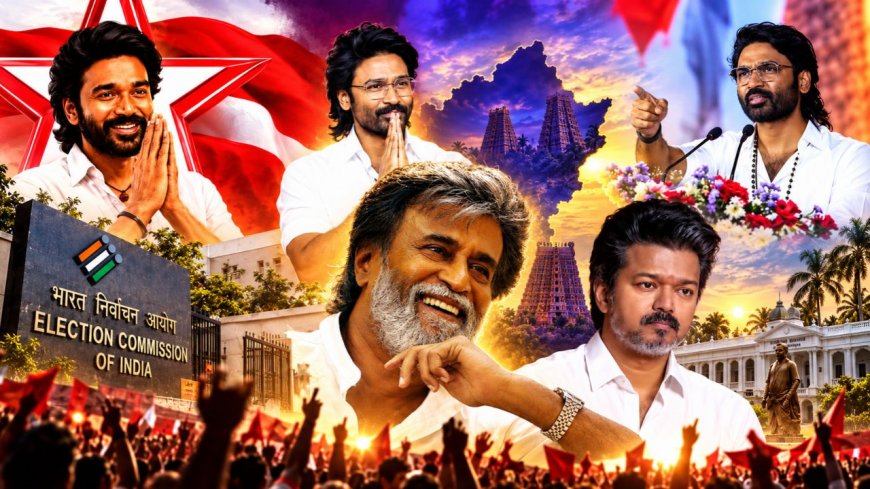 தலைவர் ஆசியுடன் அரசியல் எண்ட்ரி...ஆட்டத்தை தொடங்கும் தனுஷ்...ஆட்டம் காணுமா தவெக?