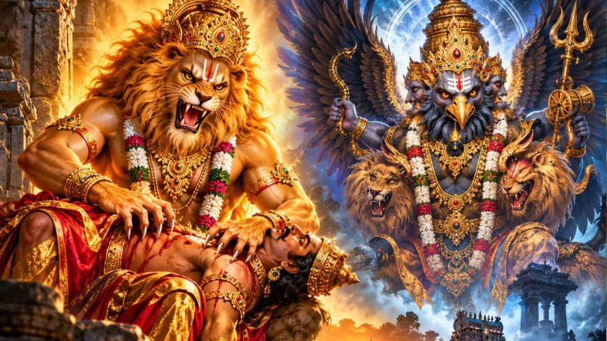 பலம் தரும் நரசிம்மர்...நலம் தரும் சரபேஸ்வரர்!
