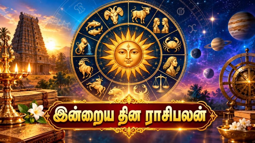 இன்று எடுக்கும் முடிவு வெற்றியா? 12 ராசிகளின் பலன்!