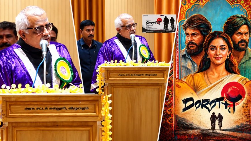 சட்டக் கல்லூரியில் ‘டோரதி’ பாடல்...சட்டென PLAY செய்யச் சொன்ன நீதியரசர் ஆனந்த் வெங்கடேஷ்!