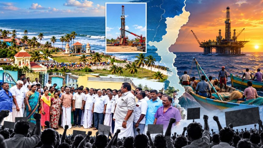 கடலை குறிவைக்கும் கார்ப்பரேட் நிறுவனங்கள்..துணைபோகும் மத்திய அரசு...கொதிப்பில் கடலோர மக்கள்!