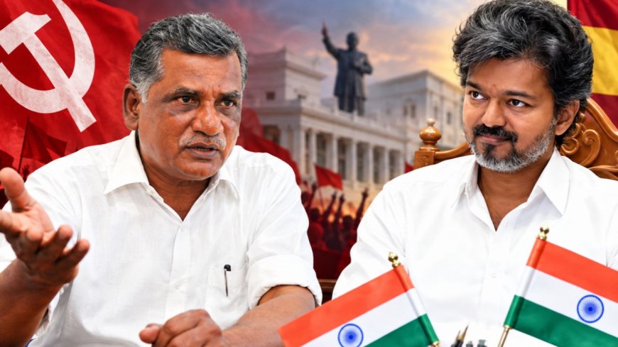 "தவெக ஆட்சியை கவிழ்க்கும் எண்ணம் இல்லை"..விஜய் குறித்து முத்தரசன் பரபரப்பு பேட்டி!