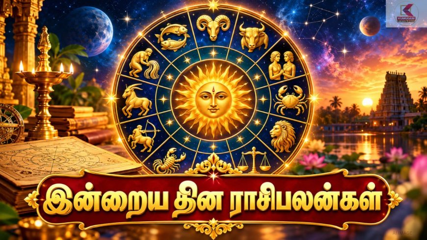 பணவரவு முதல் குடும்ப மகிழ்ச்சி வரை… இன்றைய ராசி பலன்!