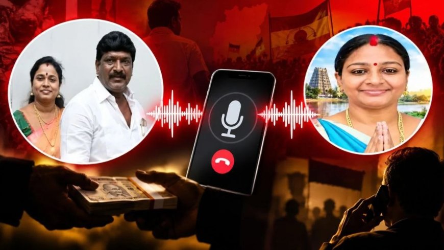 வேட்பாளருக்கே தெரியாமல் ரூ.1 லட்சம் கைமாறியதா? மதுராந்தகம் இடைத்தேர்தலில் வெடித்த ஆடியோ சர்ச்சை!