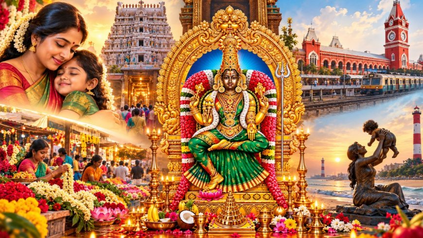 ஒருமுறை தரிசித்தால் ஓராயிரம் பலன்கள்...காக்கும் தெய்வம் காளிகாம்பாள்!