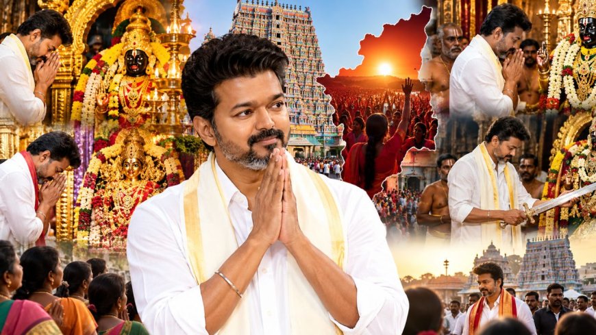 அம்மன் கோயில்களுக்குப் படையெடுக்கும் விஜய்! பெண்கள் ஓட்டா, கொங்கு கணக்கா? பின்னணியில் அரசியல் ஸ்கெட்ச்?