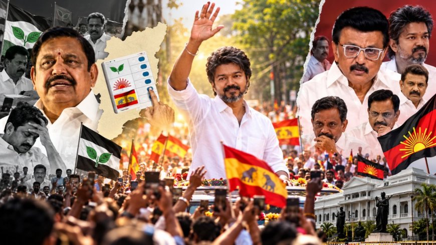 தாராபுரத்தில் அதிமுகவுக்கு ஆபத்து! திமுகவின் புதிய வியூகம்.. தவெக வெற்றிக்குப் பின்னால் நடந்தது என்ன?