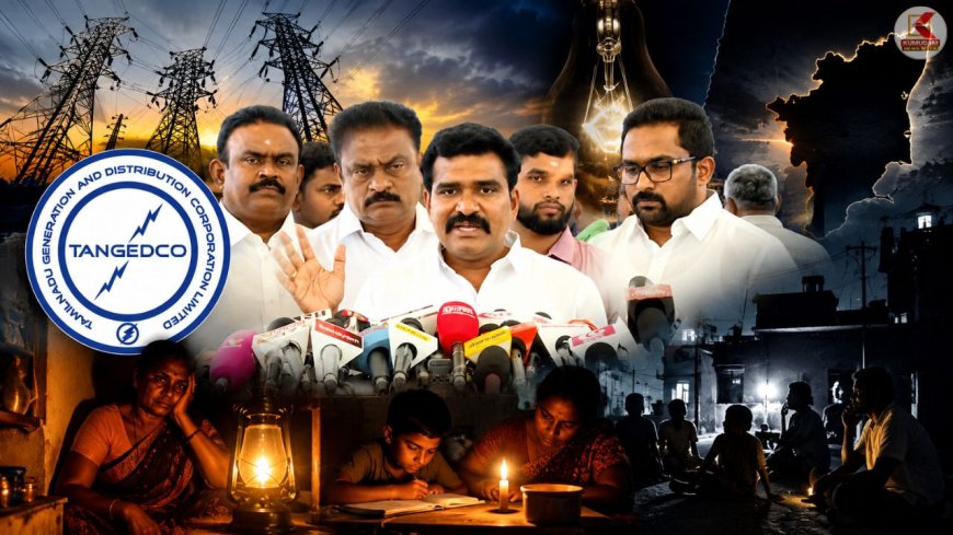 யூனிட் ரூ.35 ❌,  3 மணி நேரம் கரண்ட் கட் ✅ ! அமைச்சரின் விசித்திர விளக்கம் !
