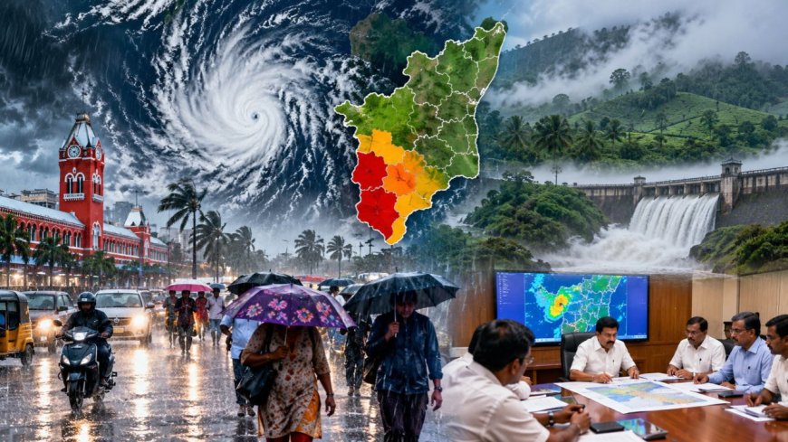 ஆட்டத்தைத் தொடங்கப்போகும் வடகிழக்குப் பருவமழை...இனி அடங்கவே மாட்டான்...வானிலை அலர்ட்!